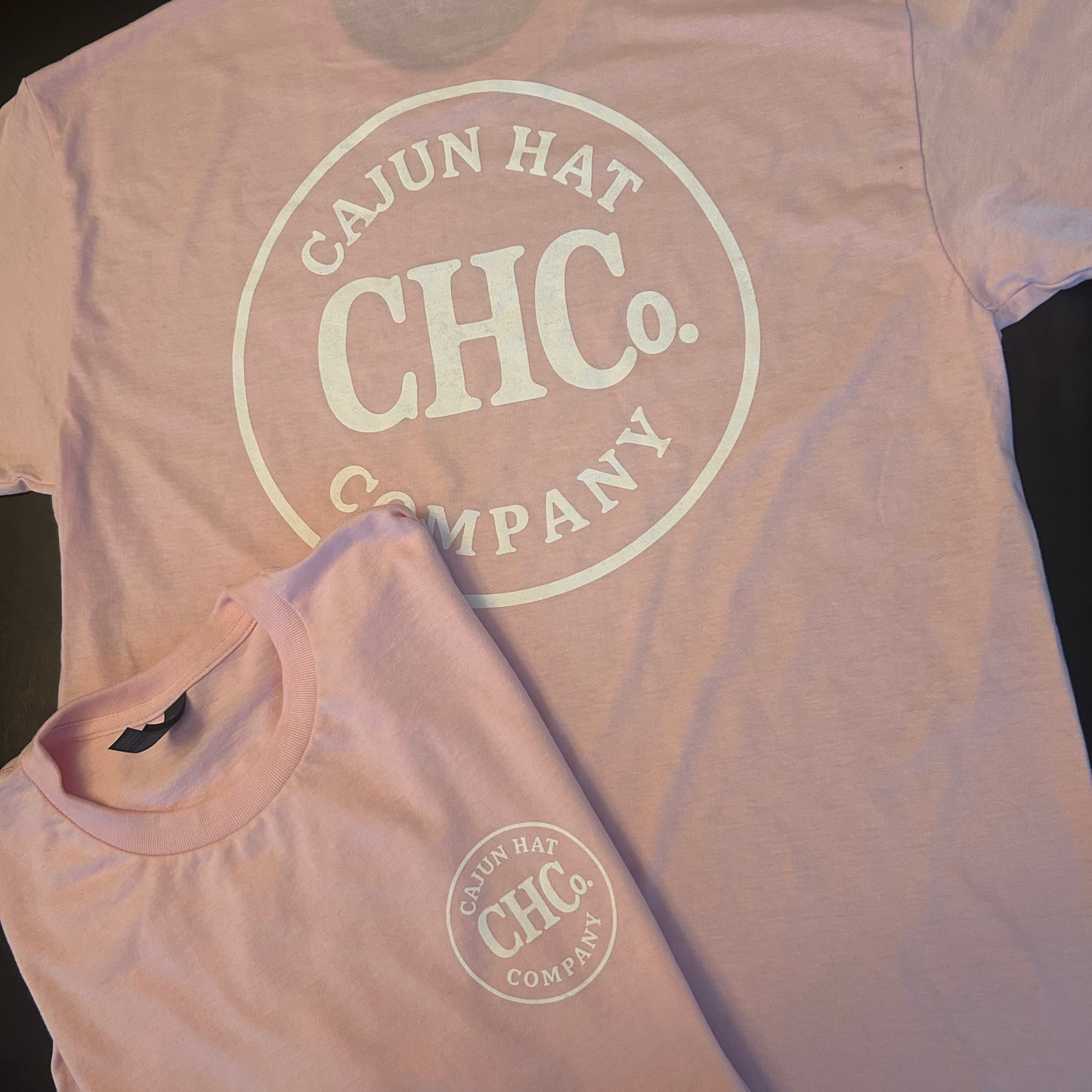 CHC Company Logo T-Shirt Pink